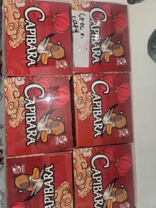Set 6 figuras Capibara originales