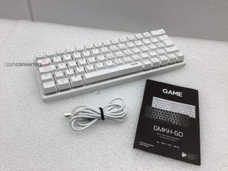 teclado alfanumerico game gmkh-60 white