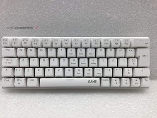 teclado alfanumerico game gmkh-60 white