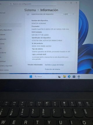 Ordenador portátil lenovo thinkpad i5 8 Generación