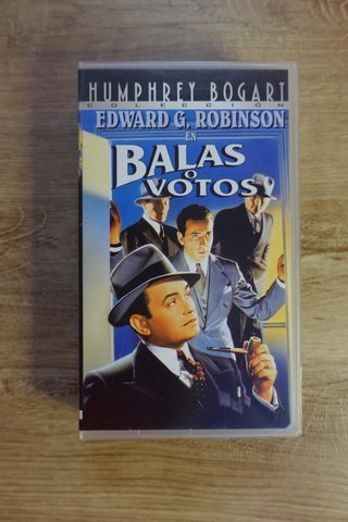 VHS Balas o Votos Humphrey Bogart