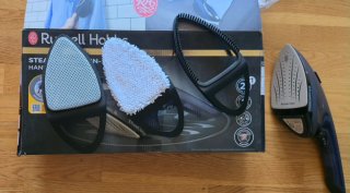 Russell Hobbs Steam Genie 2-en-1 Plancha Vapor.
