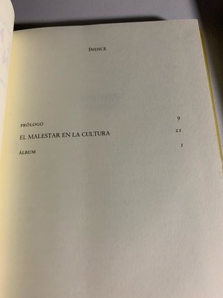El malestar en la cultura