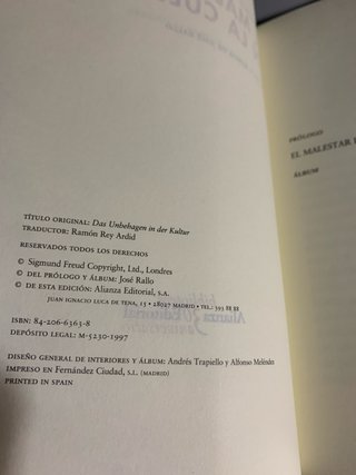 El malestar en la cultura