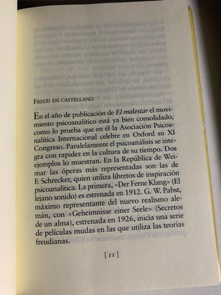 El malestar en la cultura