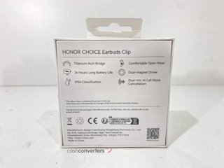 in-ear honor choice earbuds clip