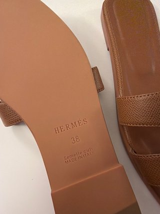 Sandali Hermes Marroni