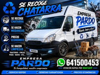 Chatarreria 24/7 portes y mudanzas