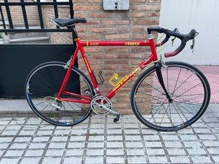 Bicicleta Carretera Cannondale Saeco caad3