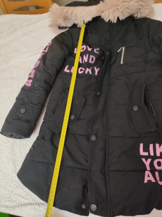 Abrigo anorak impermeable niña T.10 años