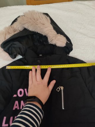 Abrigo anorak impermeable niña T.10 años
