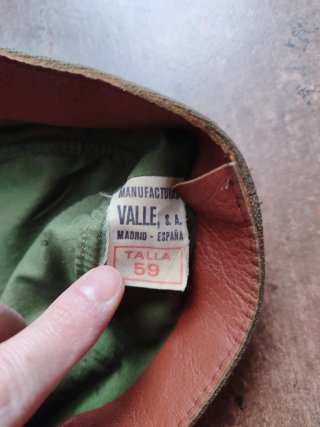 Gorra cuartel oficial cor transición franco españa