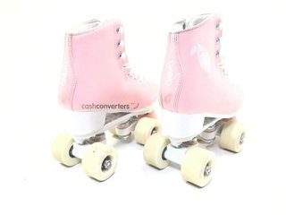 patines oxelo quad rosa
