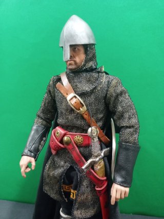 Figura Caballero Medieval Cruzado 1/6 Hot Toys