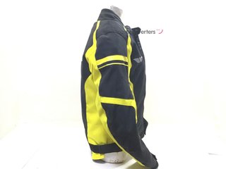 chaqueta motorista shua amarillo