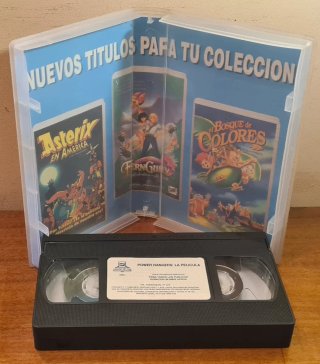 VHS Power Rangers La Pelicula (Español)
