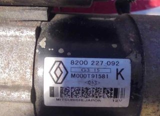 Motor arranque renault 8200227092 clio ii 2650519