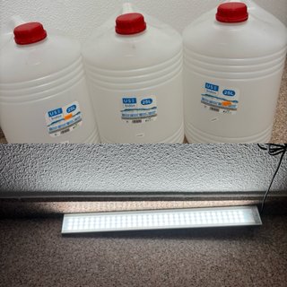Luz LED Azul para Acuario,material de limpieza etc