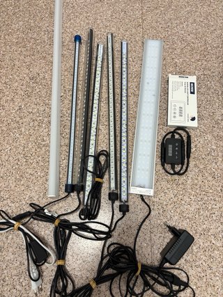 Luz LED Azul para Acuario,material de limpieza etc