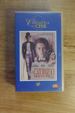 VHS El Gatopardo Visconti Alain Delon