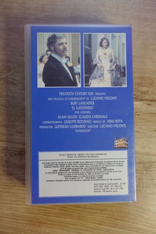 VHS El Gatopardo Visconti Alain Delon