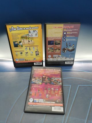 Los Sims, 3 juegos PC buen estado, descatalogados