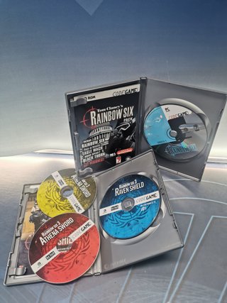 Dos juegos de PC RAINBOW SIX PACK +RAINBOW SIX 3