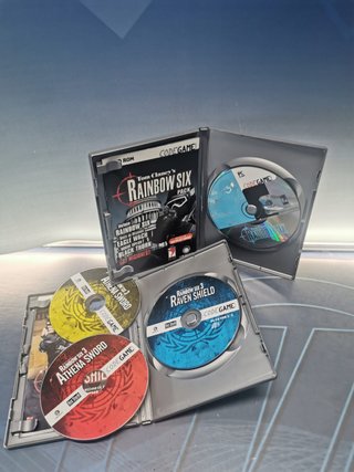 Dos juegos de PC RAINBOW SIX PACK +RAINBOW SIX 3