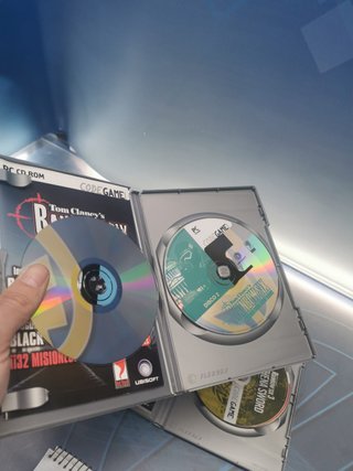 Dos juegos de PC RAINBOW SIX PACK +RAINBOW SIX 3
