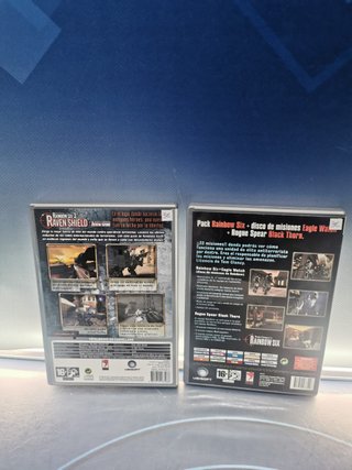 Dos juegos de PC RAINBOW SIX PACK +RAINBOW SIX 3