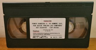 VHS Power Rangers Mighty Morphin Vol 5