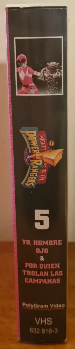 VHS Power Rangers Mighty Morphin Vol 5