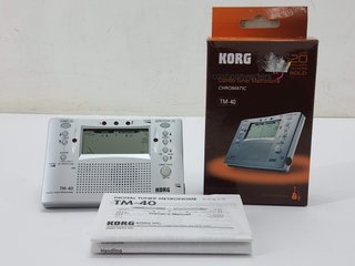 metronomo korg tm-40