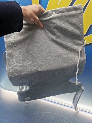 Masajeador eléctrico reposa espalda/silla-almohada