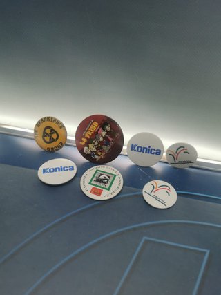 lote de 7 chapas , coleccionismo