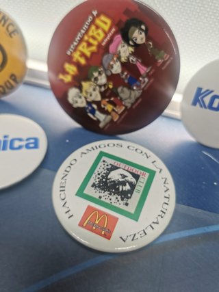 lote de 7 chapas , coleccionismo