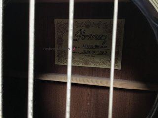 bajo acustico ibanez aeb8e-bk
