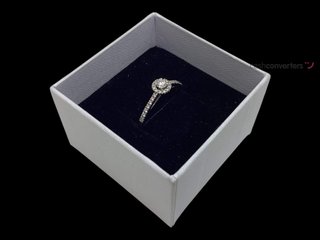 alianza oro 18k con diamante