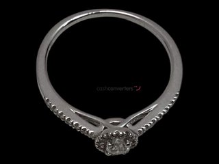 alianza oro 18k con diamante