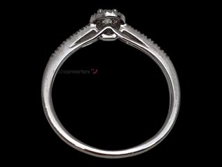 alianza oro 18k con diamante