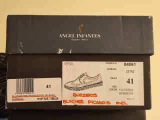 Zapatos Angel Infantes Piel