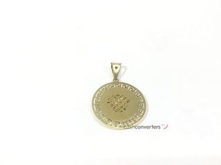colgante oro 18k