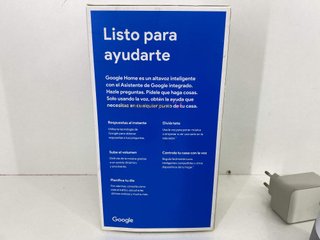 asistente inteligente google home