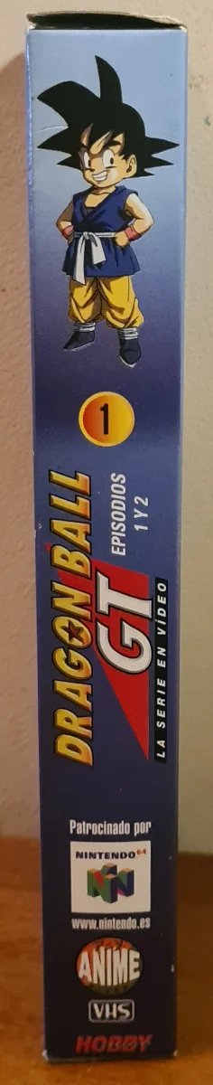 VHS Dragon Ball GT Vol. 1 - Hobby Consolas