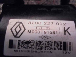 Motor arranque renault 8200227092 kangoo i 320409