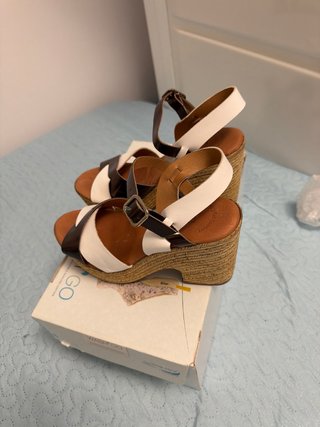 Cuñas sandalias mujer