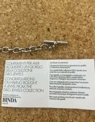Pulsera D&G Original Plata