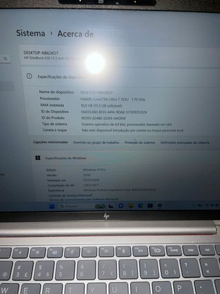 HP EliteBook 8 G1i 13.3 Intel Core Ultra 7