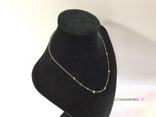 gargantilla oro 18k 25cm