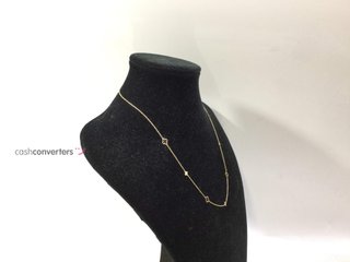 gargantilla oro 18k 24cm